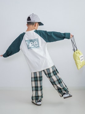 「アイテム（パンツ）」を使った、ma-kunさん（キッズ・120cm）の秋コーディネート