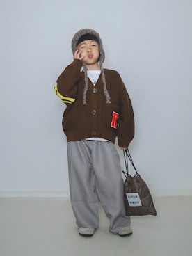 ma-kunさん(キッズ・120cm)の冬コーディネート