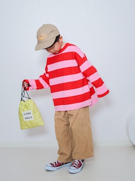 ma-kunさん（キッズ・120cm）の冬コーディネート