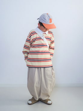 ma-kunさん（キッズ・120cm）の春コーディネート