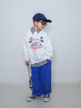 ma-kunさん（キッズ・120cm）の春コーディネート