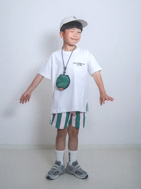ma-kunさん（キッズ・120cm）の春コーディネート