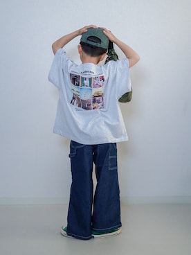 ma-kunさん（キッズ・120cm）の春コーディネート