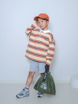 ma-kunさん（キッズ・120cm）の春コーディネート