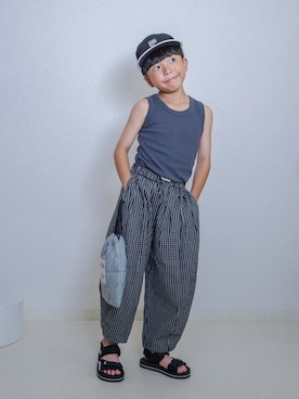 ma-kunさん（キッズ・120cm）の夏コーディネート