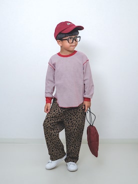 「アイテム（シューズ）」を使った、ma-kunさん（キッズ・110cm）の夏コーディネート