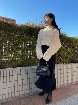 LUNAさん（レディース・147cm）の冬コーディネート