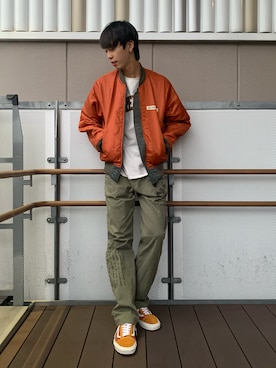 takumuさん（メンズ・178cm）の夏コーディネート