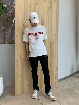 takumuさん（メンズ・178cm）の夏コーディネート