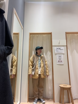 イヌヅカさん（レディース・154cm）の冬コーディネート