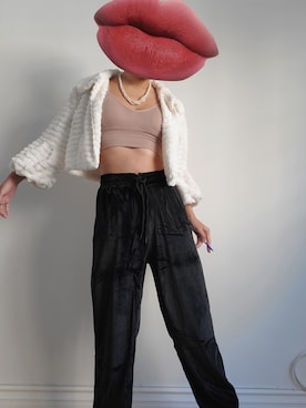 「DANSKIN（ダンスキン）のアイテム」を使った、けりまるさん（レディース・158cm）の秋コーディネート