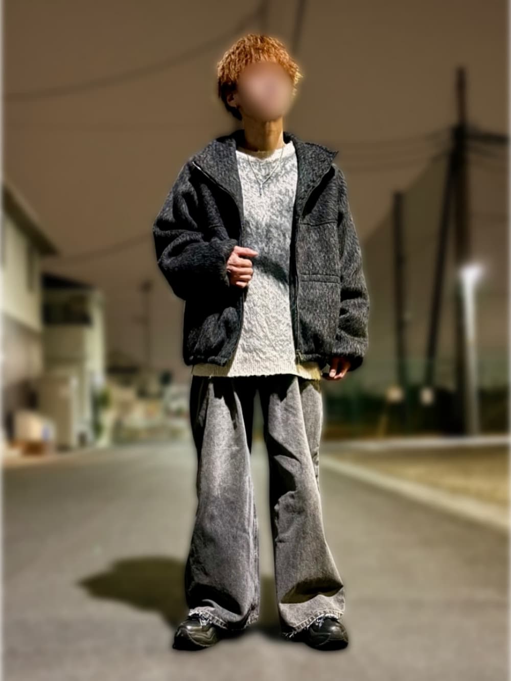SERACE ルーズシルエットアブストラクトシャギーニット SERACE（セラス）の「【SERACE】Loose silhouette abstract