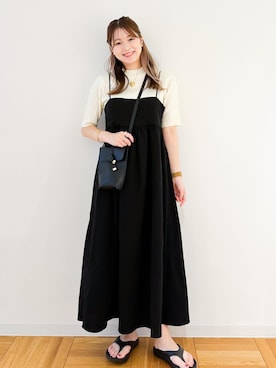 「アイテム（ワンピース/ドレス）」を使った、AYANOさん（レディース・162cm・20代）の夏コーディネート