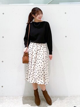 AYANOさん（レディース・162cm）の冬コーディネート