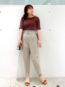 AYANOさん（レディース・162cm）の春コーディネート