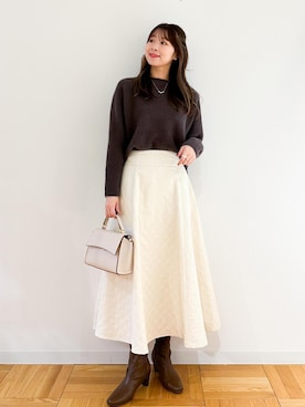 「ROPE PICNIC」｜AYANOさん（レディース・162cm）の秋コーディネート