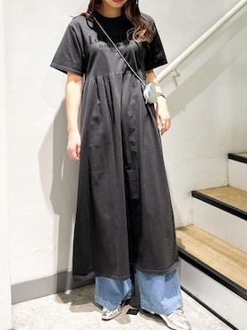 「アイテム（ワンピース/ドレス）」を使った、AYANOさん（レディース・162cm・20代）の春コーディネート