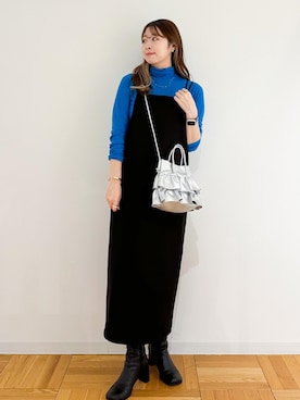 「アイテム（ワンピース/ドレス）」を使った、AYANOさん（レディース・162cm・20代）の秋コーディネート