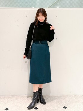 AYANOさん(レディース・162cm)の冬コーディネート