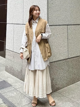 AYANOさん（レディース・162cm）の春コーディネート