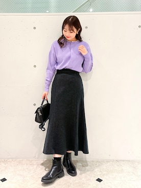 AYANOさん（レディース・162cm）の冬コーディネート