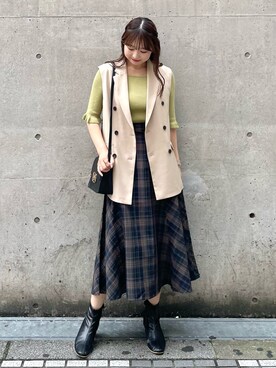 AYANOさん（レディース・162cm）の秋コーディネート