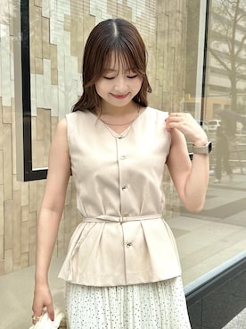 「ROPE PICNIC」｜AYANOさん（レディース・162cm）の夏コーディネート