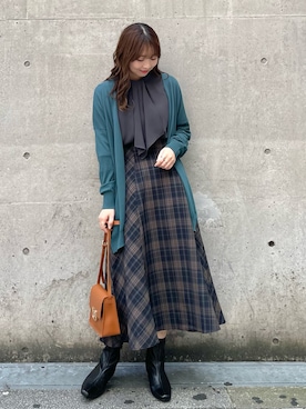 AYANOさん（レディース・162cm）の秋コーディネート