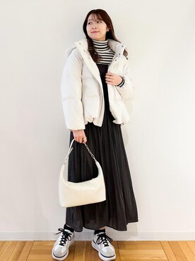 「アイテム（ワンピース/ドレス）」を使った、AYANOさん（レディース・162cm・20代）の冬コーディネート