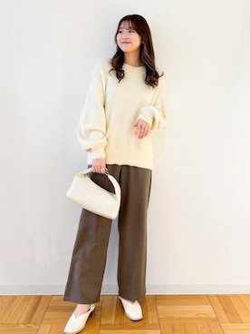 AYANOさん（レディース・162cm）の冬コーディネート