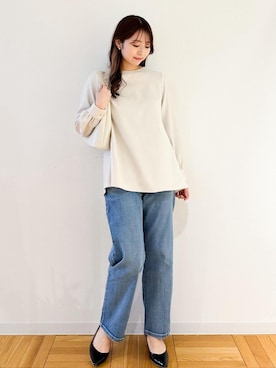 「ROPE PICNIC」｜AYANOさん（レディース・162cm）の冬コーディネート