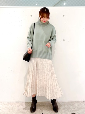 AYANOさん（レディース・162cm）の冬コーディネート