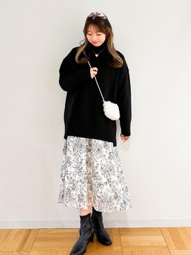 「アイテム（ワンピース/ドレス）」を使った、AYANOさん（レディース・162cm・20代）の秋コーディネート
