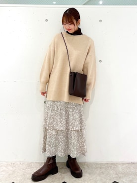 AYANOさん（レディース・162cm）の冬コーディネート