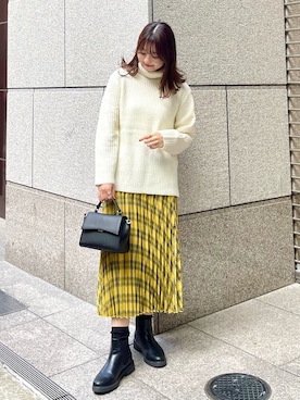 「コラボレーション」｜AYANOさん（レディース・162cm）の秋コーディネート