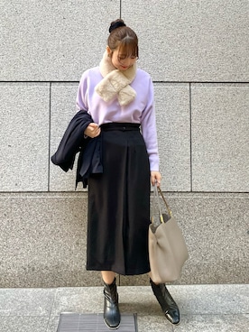 AYANOさん(レディース・162cm)の冬コーディネート