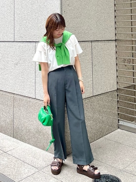 AYANOさん（レディース・162cm）の夏コーディネート