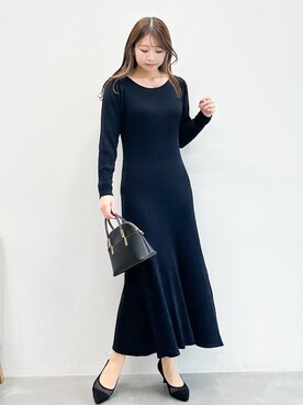 「アイテム（ワンピース/ドレス）」を使った、AYANOさん（レディース・162cm・20代）の冬コーディネート