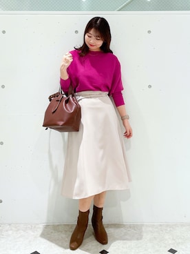 AYANOさん（レディース・162cm）の秋コーディネート