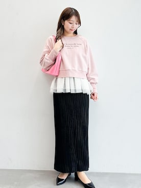 「GSC53030」｜AYANOさん（レディース・162cm）の冬コーディネート