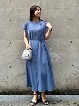 「アイテム（ワンピース/ドレス）」を使った、AYANOさん（レディース・162cm・20代）の夏コーディネート