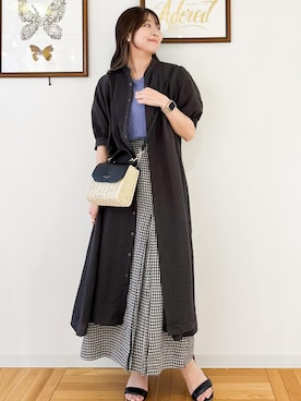 「アイテム（ワンピース/ドレス）」を使った、AYANOさん（レディース・162cm・20代）の春コーディネート
