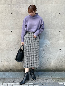 AYANOさん（レディース・162cm）の冬コーディネート