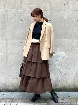 AYANOさん(レディース・162cm)の秋コーディネート