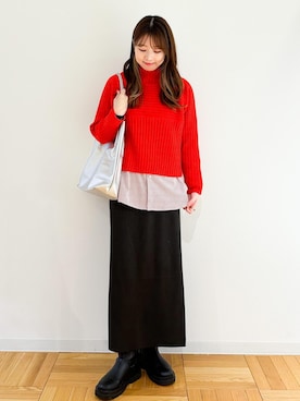 AYANOさん（レディース・162cm）の冬コーディネート