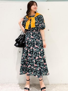 「アイテム（ワンピース/ドレス）」を使った、AYANOさん（レディース・162cm・20代）の春コーディネート