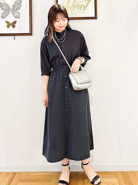 「アイテム（ワンピース/ドレス）」を使った、AYANOさん（レディース・162cm・20代）の春コーディネート
