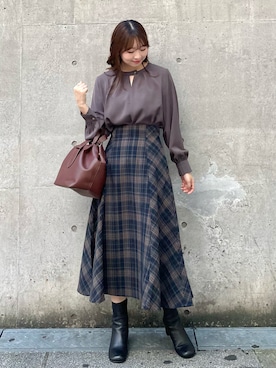 AYANOさん(レディース・162cm)の秋コーディネート