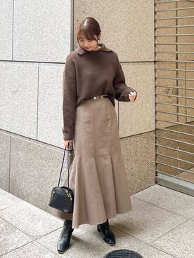 AYANOさん（レディース・162cm）の冬コーディネート