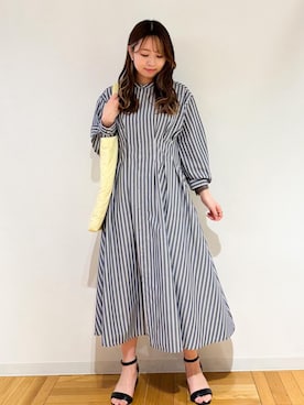 「アイテム（ワンピース/ドレス）」を使った、AYANOさん（レディース・162cm・20代）の春コーディネート
